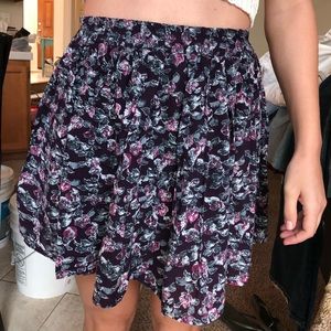 Brandy Melville floral skirt